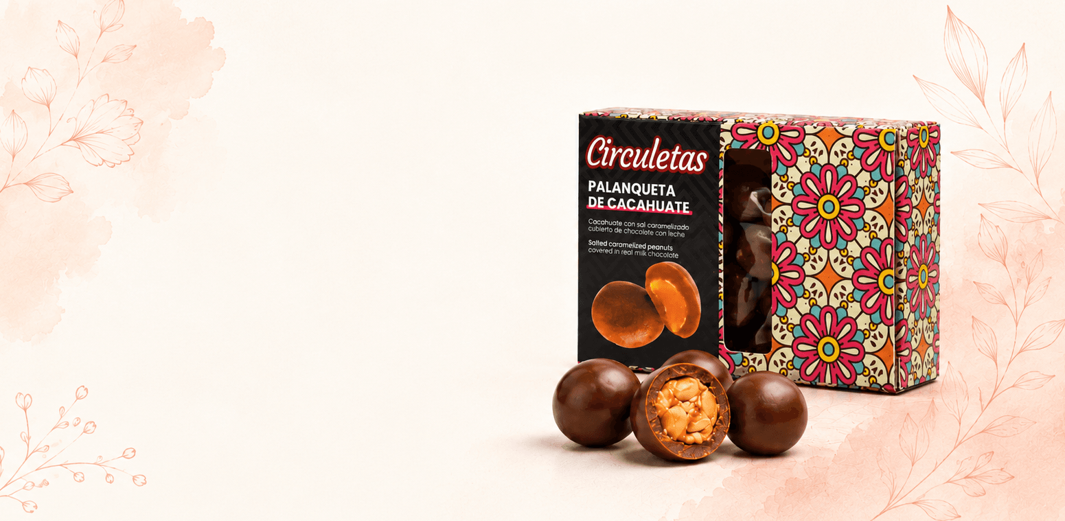 Empaque y chocolates Circuletas